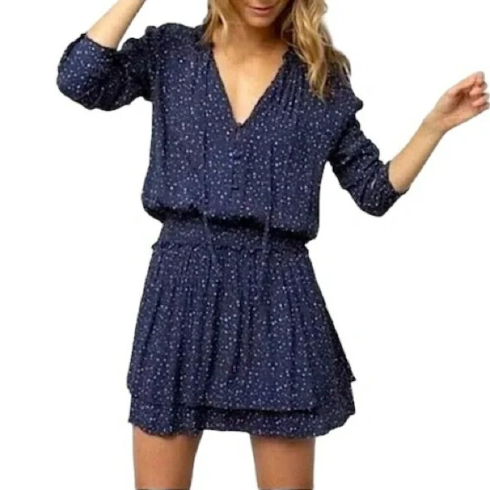 Rails Jasmine Navy Nova Star Mini Dress‎